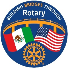 Building Bridges Through Rotary Logo